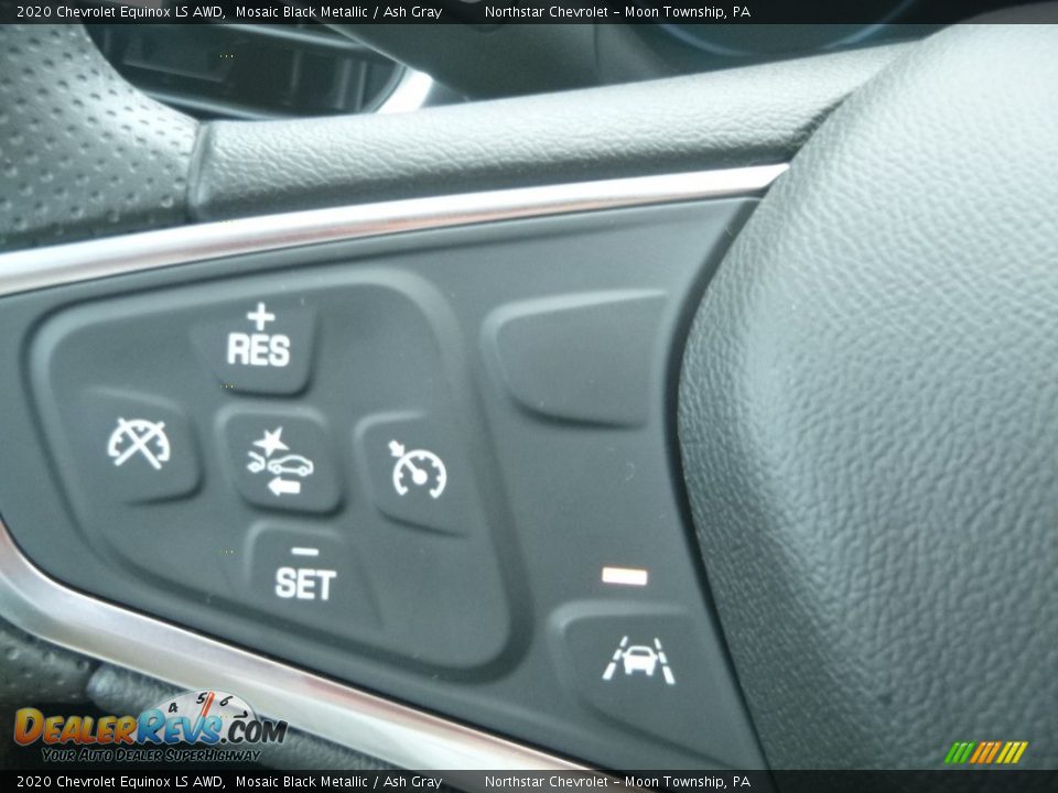 2020 Chevrolet Equinox LS AWD Mosaic Black Metallic / Ash Gray Photo #20