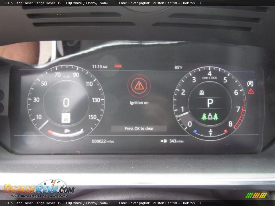 2019 Land Rover Range Rover HSE Fuji White / Ebony/Ebony Photo #32