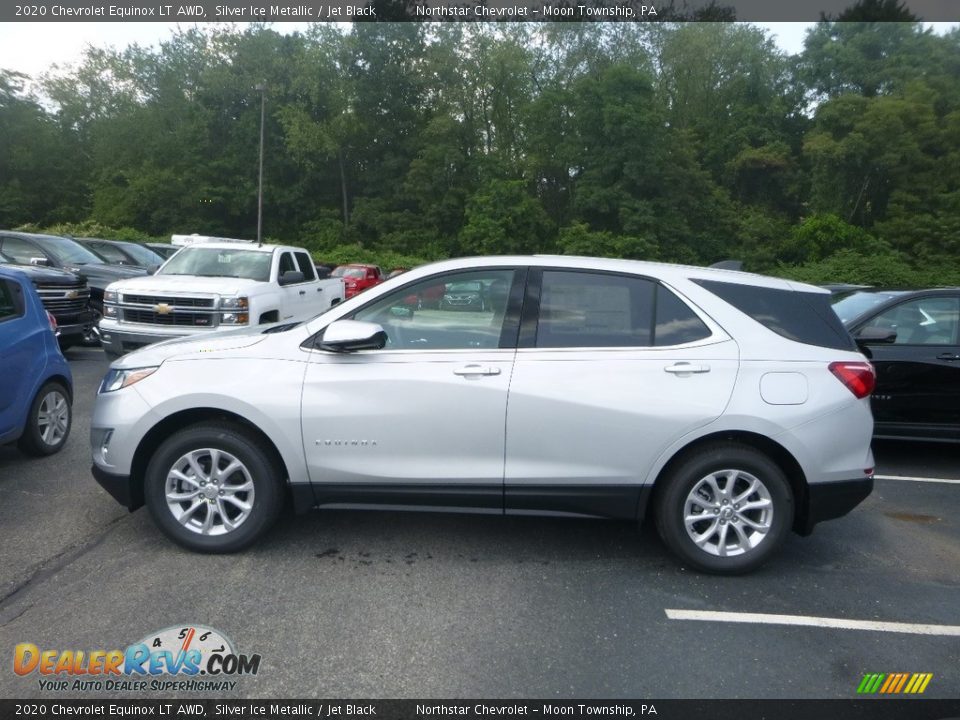 2020 Chevrolet Equinox LT AWD Silver Ice Metallic / Jet Black Photo #2