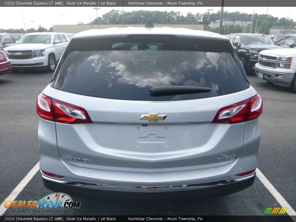 2020 Chevrolet Equinox LT AWD Silver Ice Metallic / Jet Black Photo #4