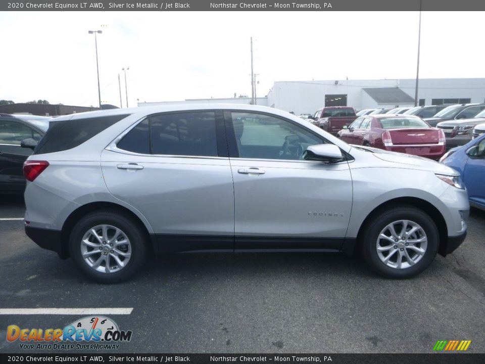 2020 Chevrolet Equinox LT AWD Silver Ice Metallic / Jet Black Photo #6