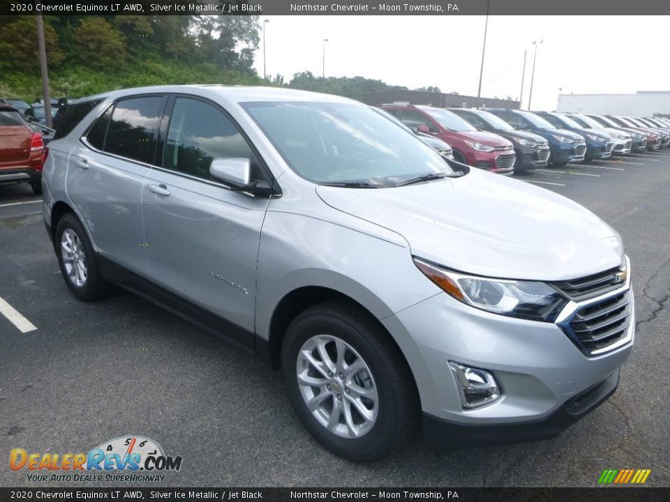 2020 Chevrolet Equinox LT AWD Silver Ice Metallic / Jet Black Photo #7