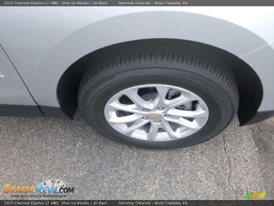 2020 Chevrolet Equinox LT AWD Silver Ice Metallic / Jet Black Photo #8