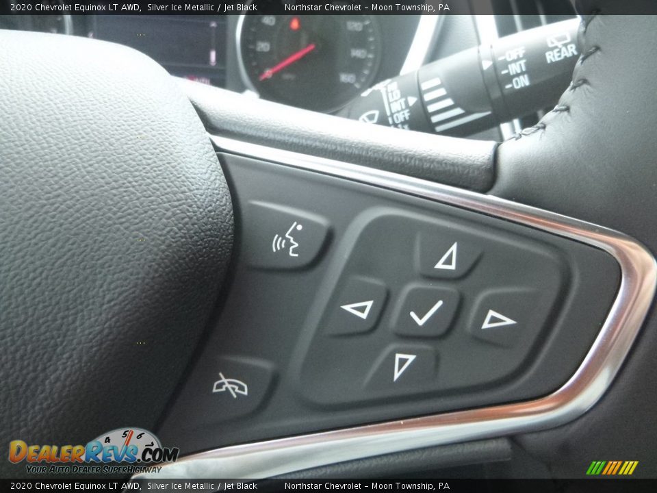 2020 Chevrolet Equinox LT AWD Silver Ice Metallic / Jet Black Photo #18
