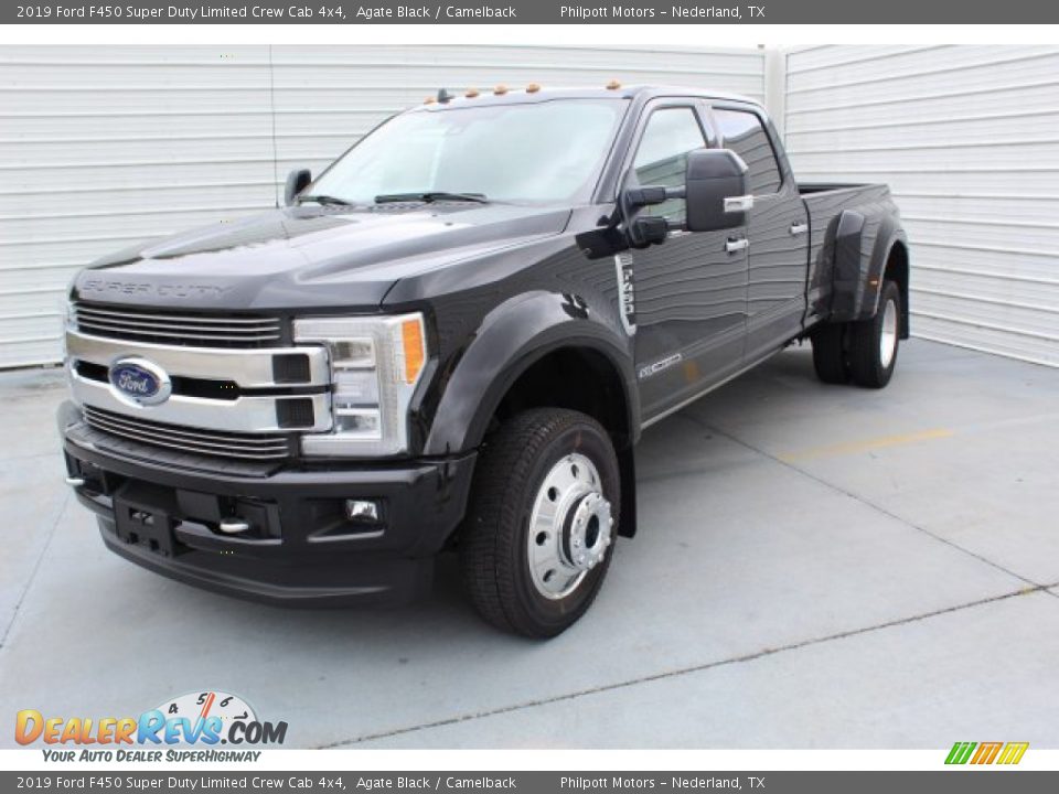 Front 3/4 View of 2019 Ford F450 Super Duty Limited Crew Cab 4x4 Photo #4