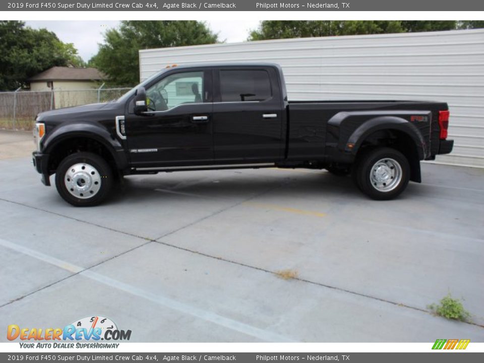 Agate Black 2019 Ford F450 Super Duty Limited Crew Cab 4x4 Photo #6