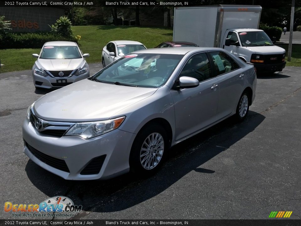 2012 Toyota Camry LE Cosmic Gray Mica / Ash Photo #2