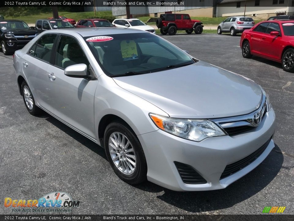 2012 Toyota Camry LE Cosmic Gray Mica / Ash Photo #4