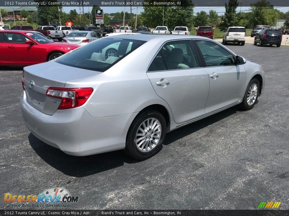 2012 Toyota Camry LE Cosmic Gray Mica / Ash Photo #6