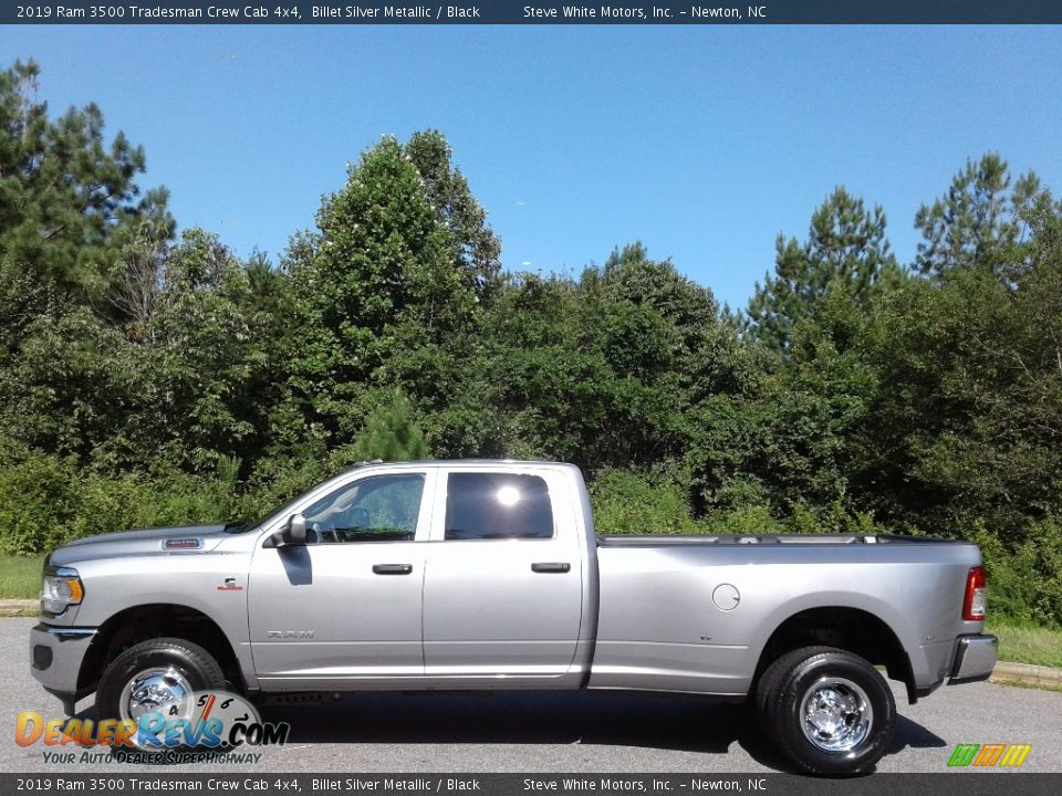 2019 Ram 3500 Tradesman Crew Cab 4x4 Billet Silver Metallic / Black Photo #1