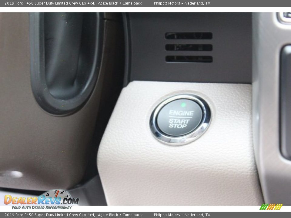 2019 Ford F450 Super Duty Limited Crew Cab 4x4 Agate Black / Camelback Photo #19