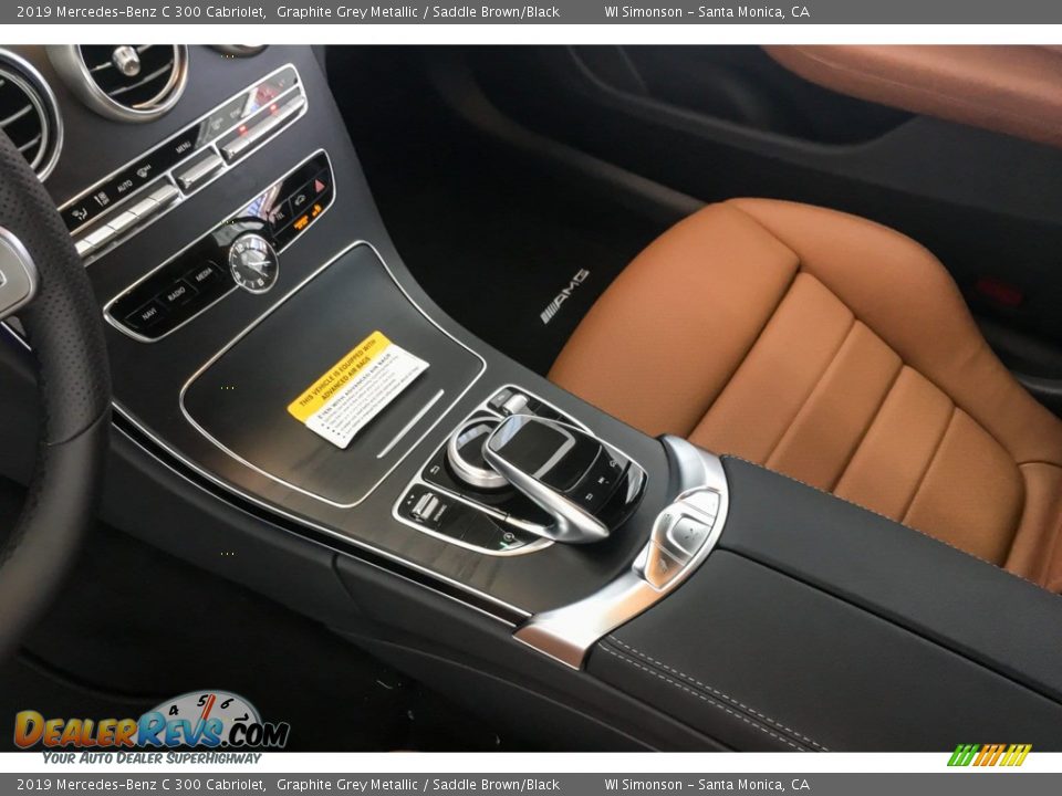2019 Mercedes-Benz C 300 Cabriolet Graphite Grey Metallic / Saddle Brown/Black Photo #7