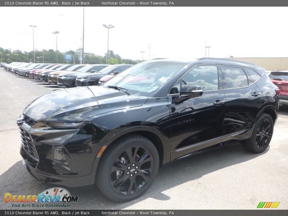 2019 Chevrolet Blazer RS AWD Black / Jet Black Photo #1