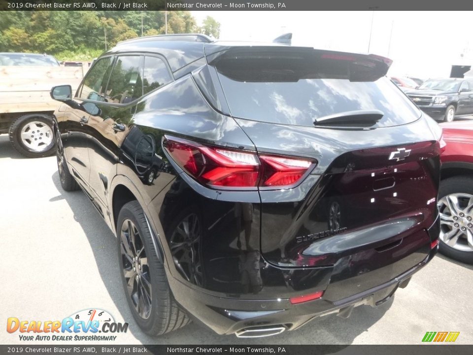 2019 Chevrolet Blazer RS AWD Black / Jet Black Photo #3