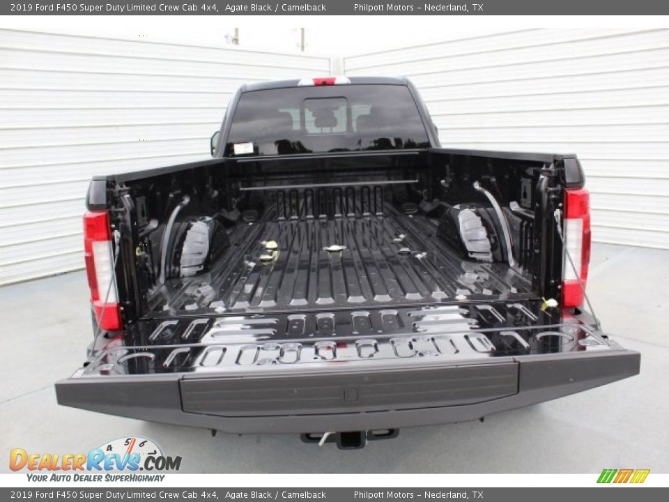 2019 Ford F450 Super Duty Limited Crew Cab 4x4 Agate Black / Camelback Photo #25