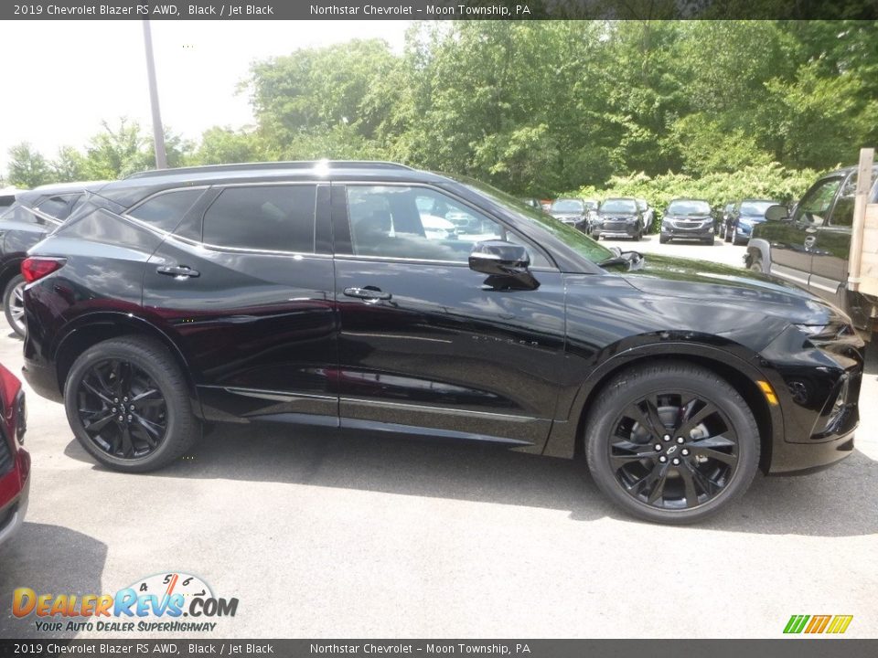 2019 Chevrolet Blazer RS AWD Black / Jet Black Photo #6