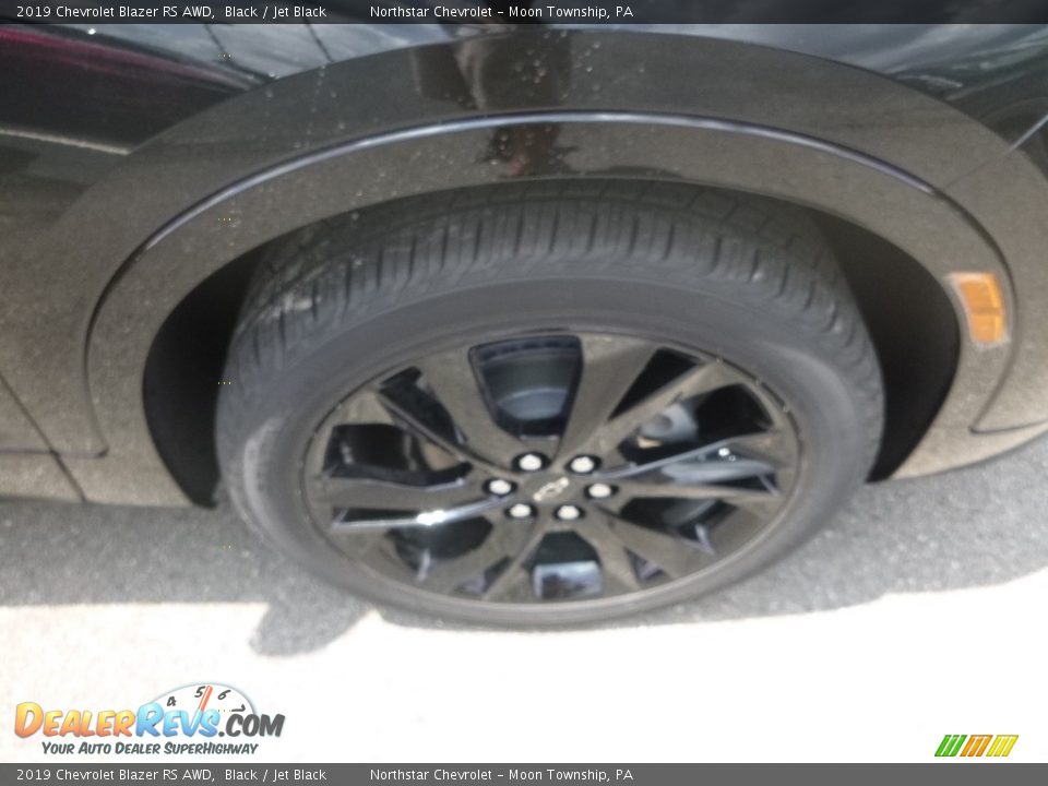 2019 Chevrolet Blazer RS AWD Black / Jet Black Photo #8