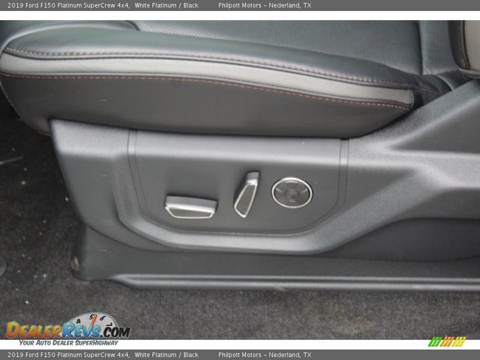 2019 Ford F150 Platinum SuperCrew 4x4 White Platinum / Black Photo #12