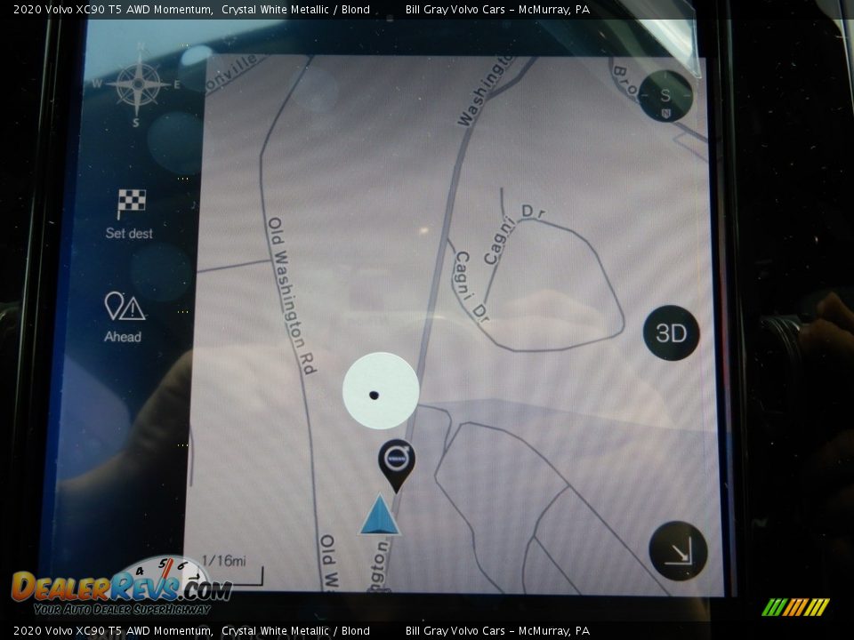 Navigation of 2020 Volvo XC90 T5 AWD Momentum Photo #13