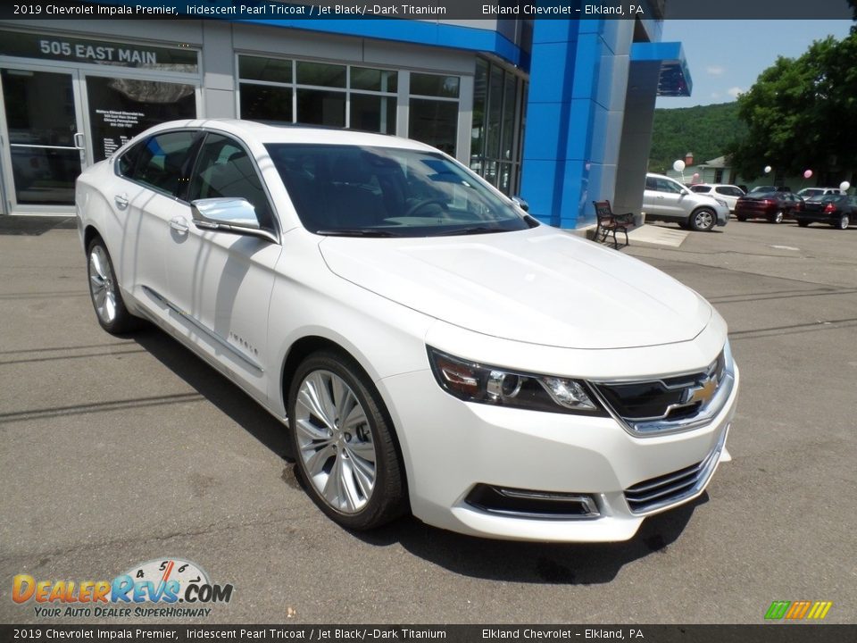 2019 Chevrolet Impala Premier Iridescent Pearl Tricoat / Jet Black/­Dark Titanium Photo #4