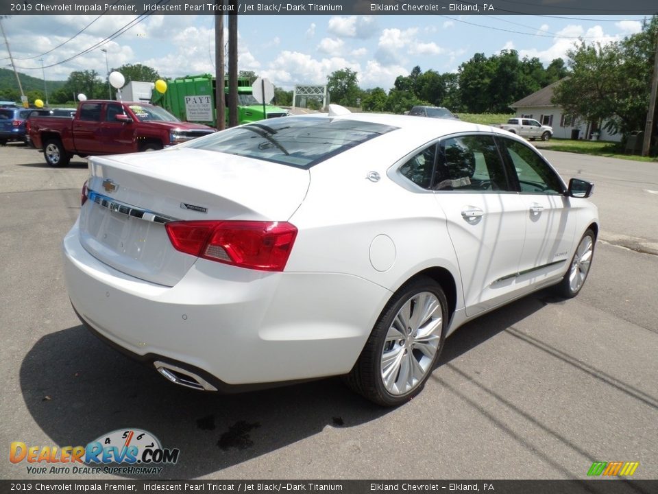 2019 Chevrolet Impala Premier Iridescent Pearl Tricoat / Jet Black/­Dark Titanium Photo #8