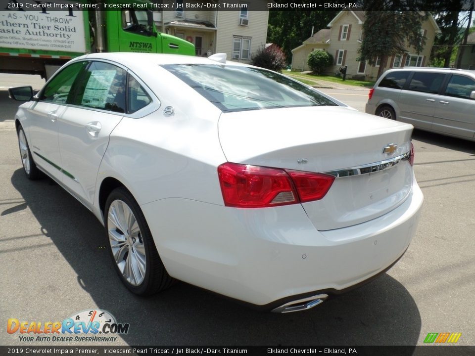 2019 Chevrolet Impala Premier Iridescent Pearl Tricoat / Jet Black/­Dark Titanium Photo #10