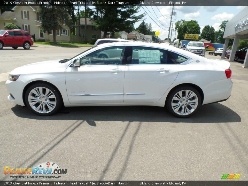 2019 Chevrolet Impala Premier Iridescent Pearl Tricoat / Jet Black/­Dark Titanium Photo #11