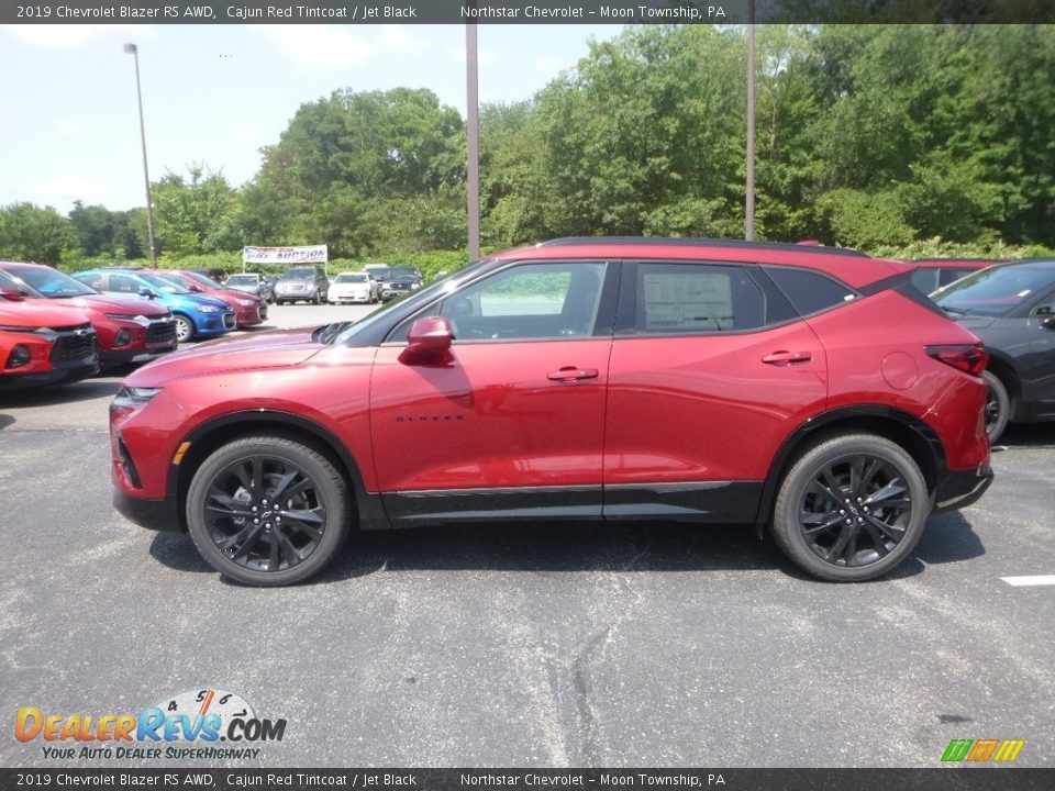 2019 Chevrolet Blazer RS AWD Cajun Red Tintcoat / Jet Black Photo #2