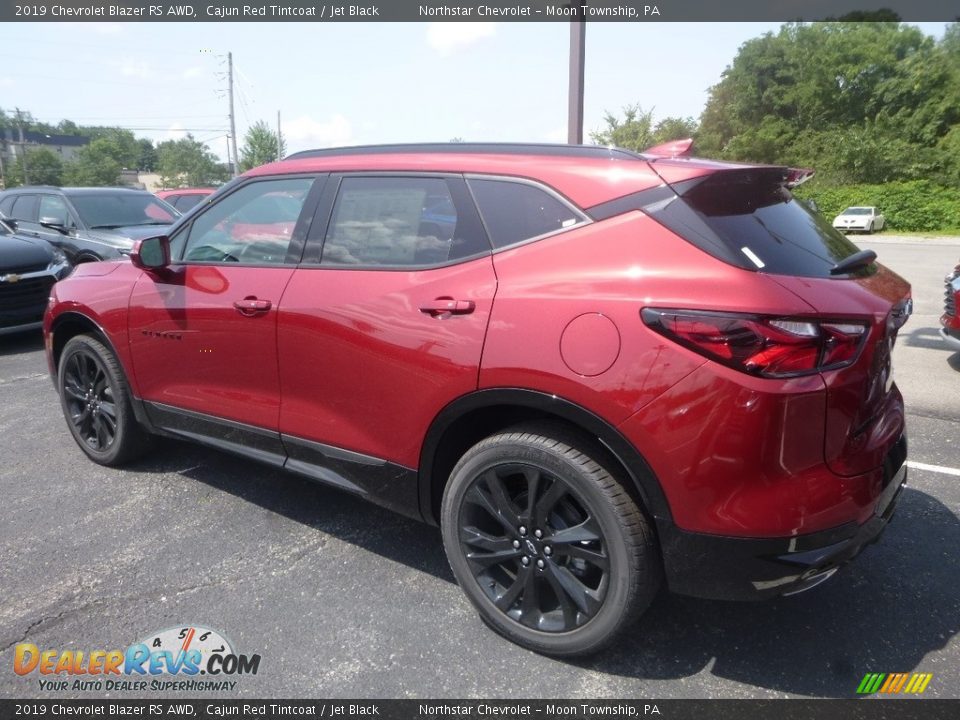 2019 Chevrolet Blazer RS AWD Cajun Red Tintcoat / Jet Black Photo #3