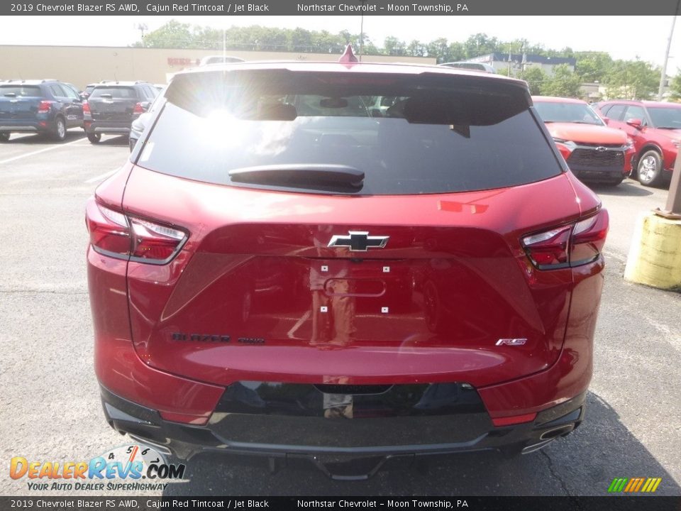 2019 Chevrolet Blazer RS AWD Cajun Red Tintcoat / Jet Black Photo #4