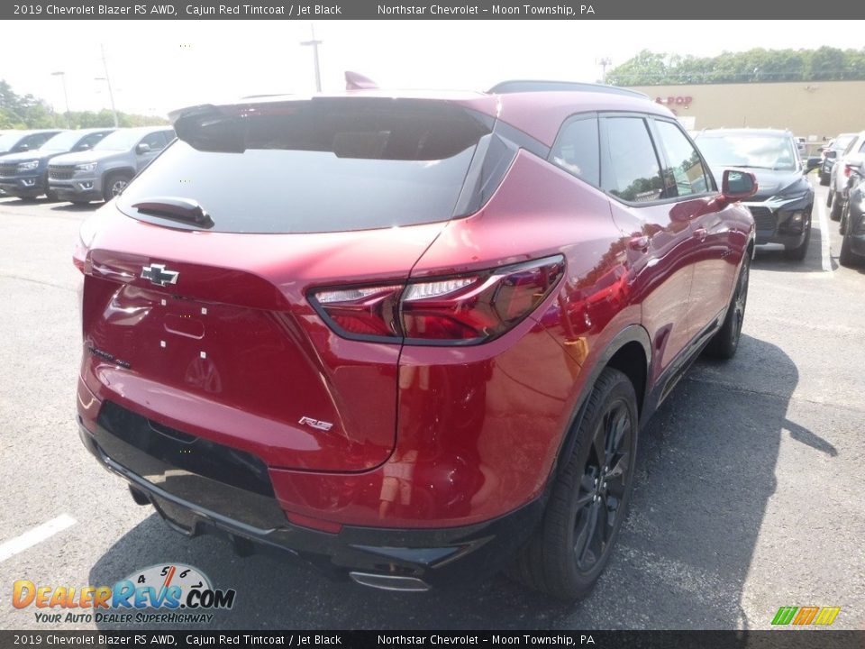 2019 Chevrolet Blazer RS AWD Cajun Red Tintcoat / Jet Black Photo #5