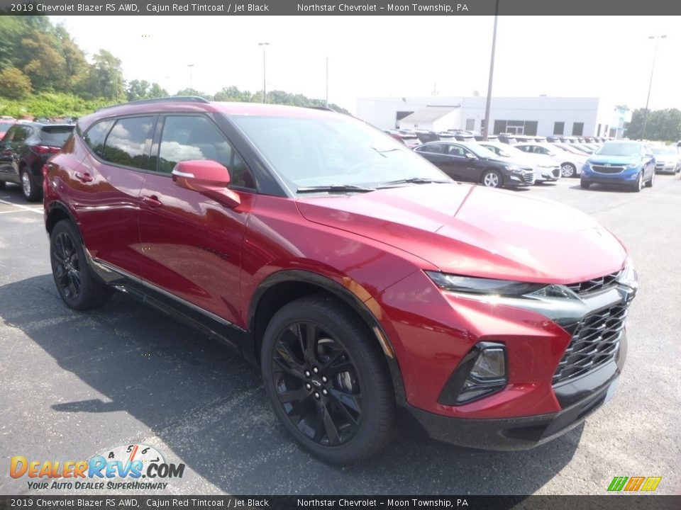 2019 Chevrolet Blazer RS AWD Cajun Red Tintcoat / Jet Black Photo #6