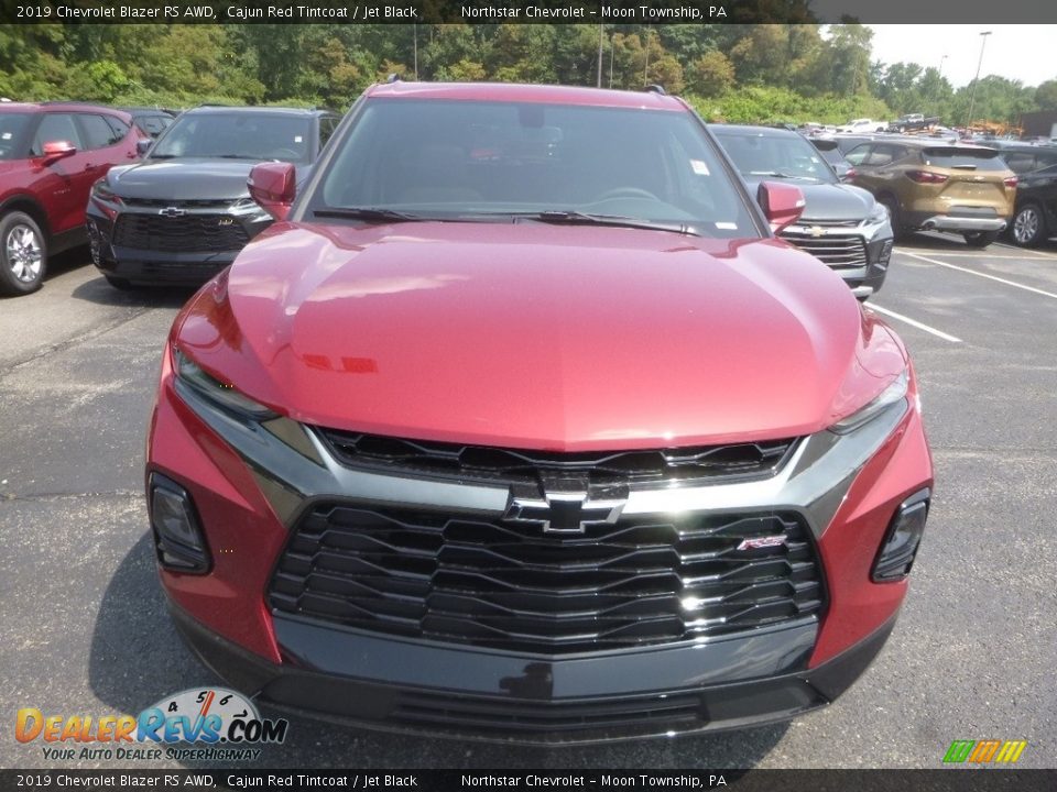 2019 Chevrolet Blazer RS AWD Cajun Red Tintcoat / Jet Black Photo #7