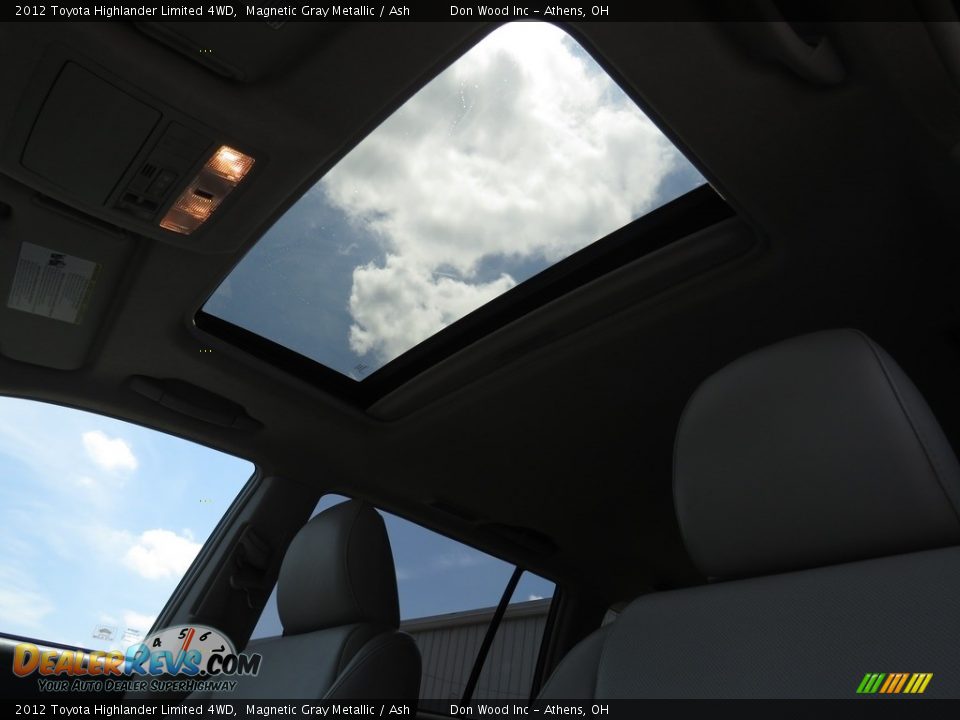 2012 Toyota Highlander Limited 4WD Magnetic Gray Metallic / Ash Photo #2