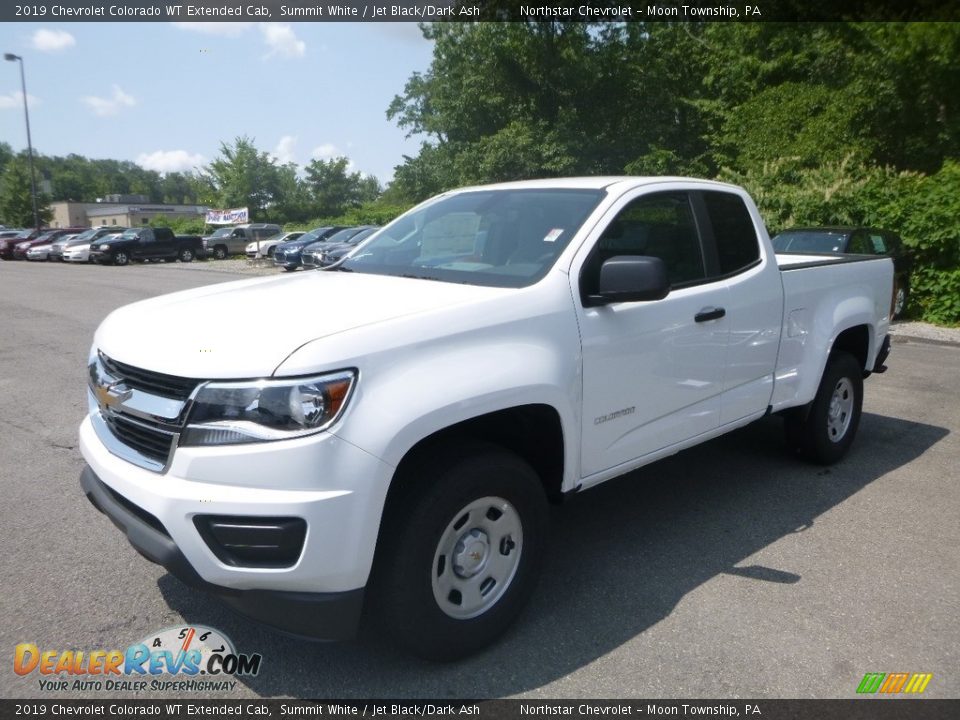 2019 Chevrolet Colorado WT Extended Cab Summit White / Jet Black/Dark Ash Photo #1