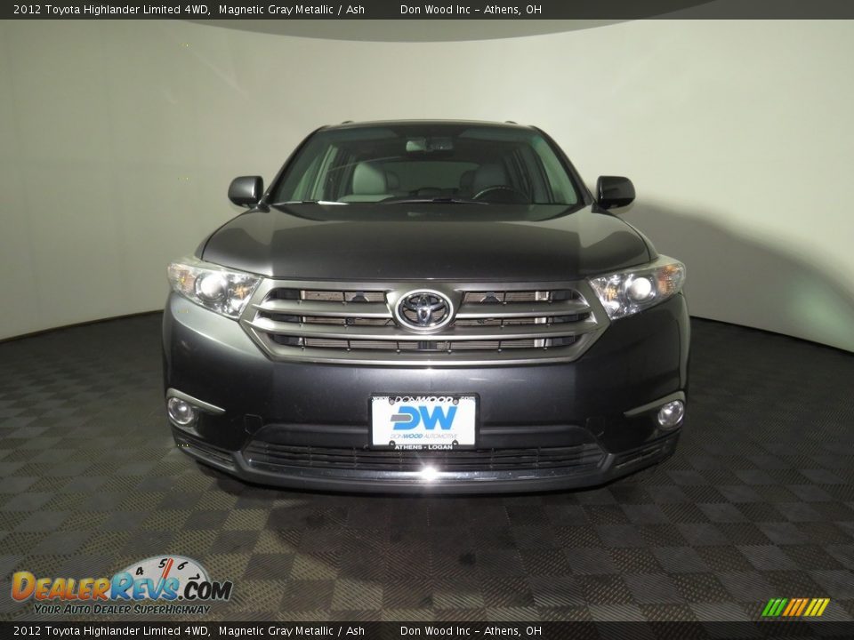 2012 Toyota Highlander Limited 4WD Magnetic Gray Metallic / Ash Photo #5
