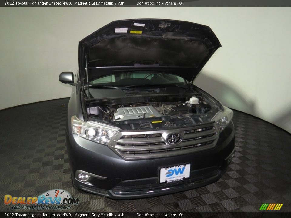 2012 Toyota Highlander Limited 4WD Magnetic Gray Metallic / Ash Photo #6