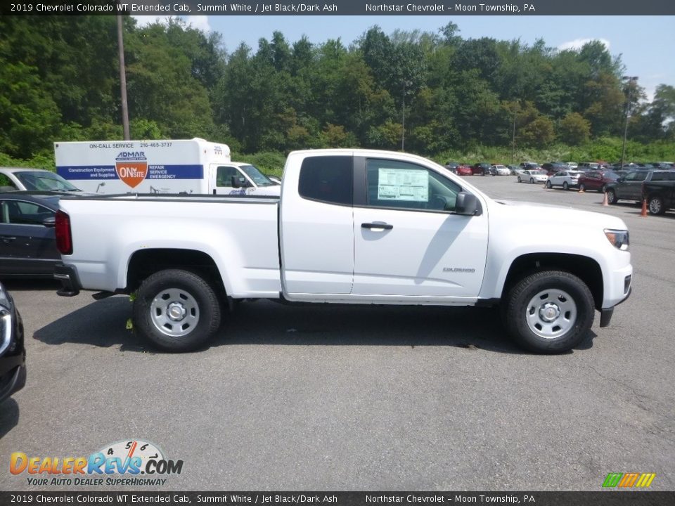 2019 Chevrolet Colorado WT Extended Cab Summit White / Jet Black/Dark Ash Photo #6
