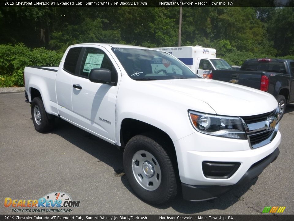 2019 Chevrolet Colorado WT Extended Cab Summit White / Jet Black/Dark Ash Photo #7