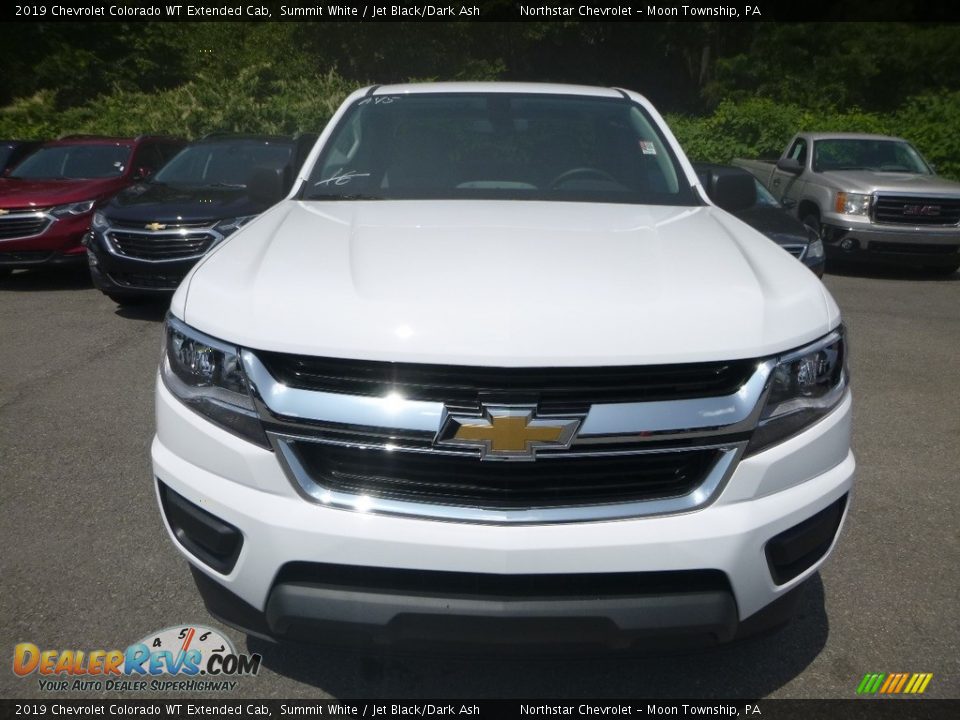 2019 Chevrolet Colorado WT Extended Cab Summit White / Jet Black/Dark Ash Photo #8