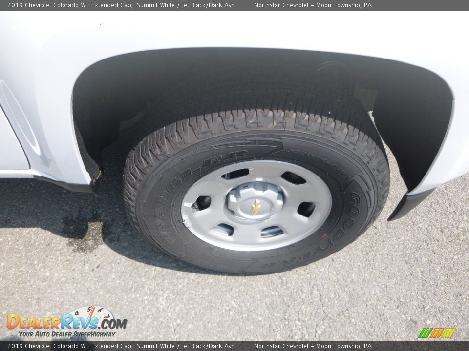 2019 Chevrolet Colorado WT Extended Cab Summit White / Jet Black/Dark Ash Photo #9