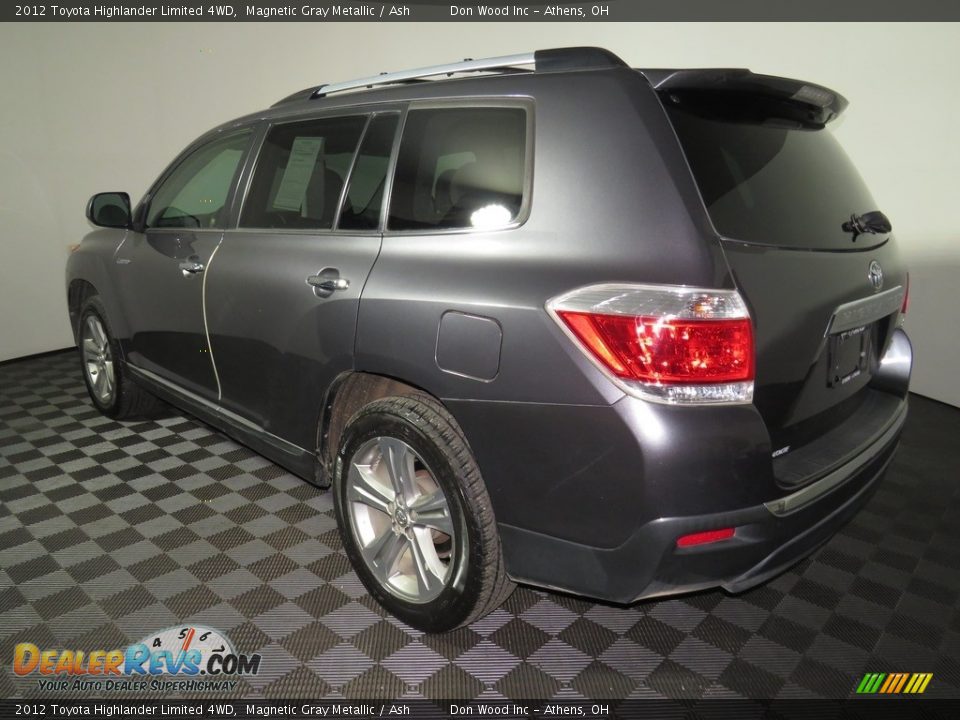 2012 Toyota Highlander Limited 4WD Magnetic Gray Metallic / Ash Photo #10