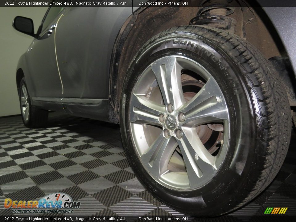2012 Toyota Highlander Limited 4WD Magnetic Gray Metallic / Ash Photo #11