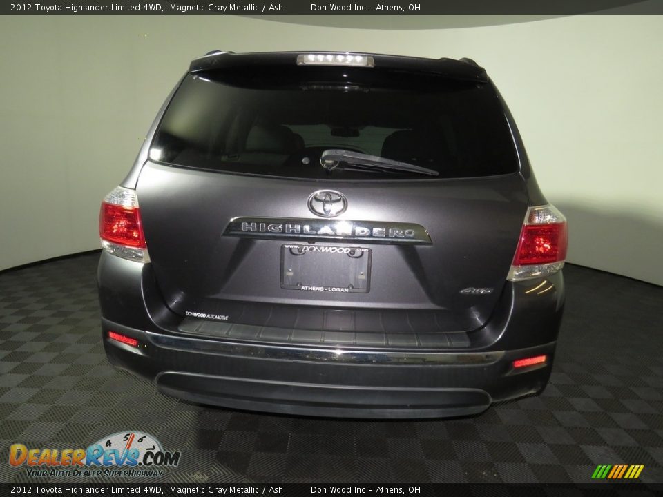 2012 Toyota Highlander Limited 4WD Magnetic Gray Metallic / Ash Photo #12