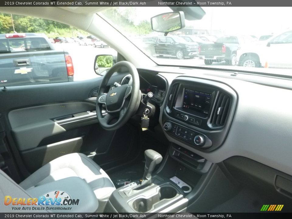 2019 Chevrolet Colorado WT Extended Cab Summit White / Jet Black/Dark Ash Photo #12
