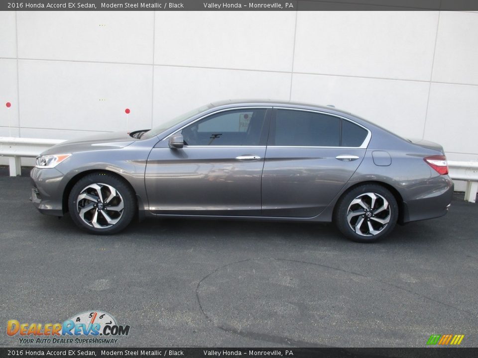 2016 Honda Accord EX Sedan Modern Steel Metallic / Black Photo #2