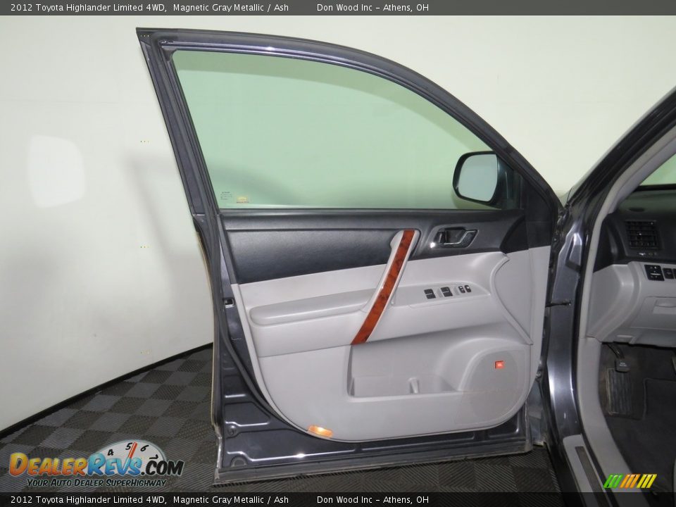 2012 Toyota Highlander Limited 4WD Magnetic Gray Metallic / Ash Photo #18