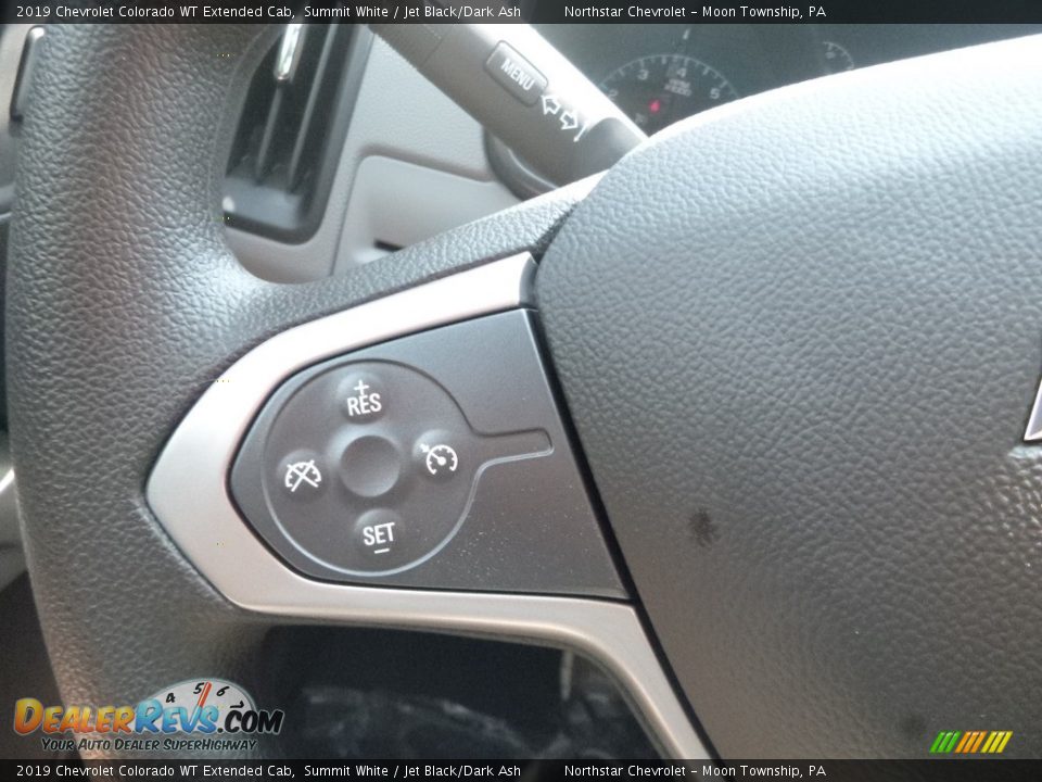 2019 Chevrolet Colorado WT Extended Cab Summit White / Jet Black/Dark Ash Photo #19