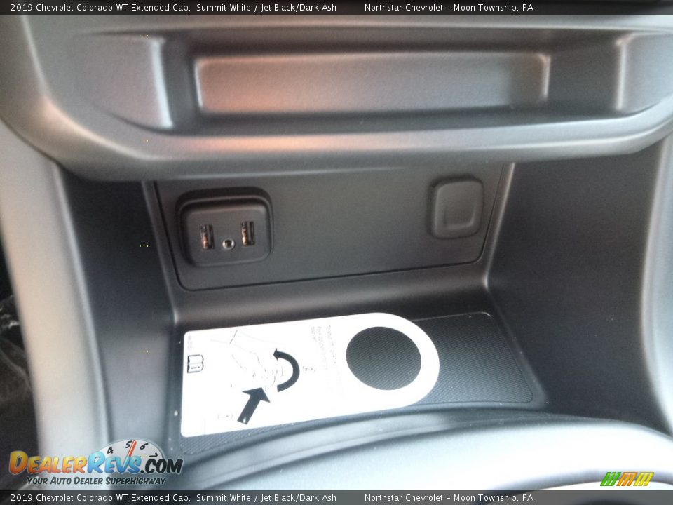 2019 Chevrolet Colorado WT Extended Cab Summit White / Jet Black/Dark Ash Photo #20