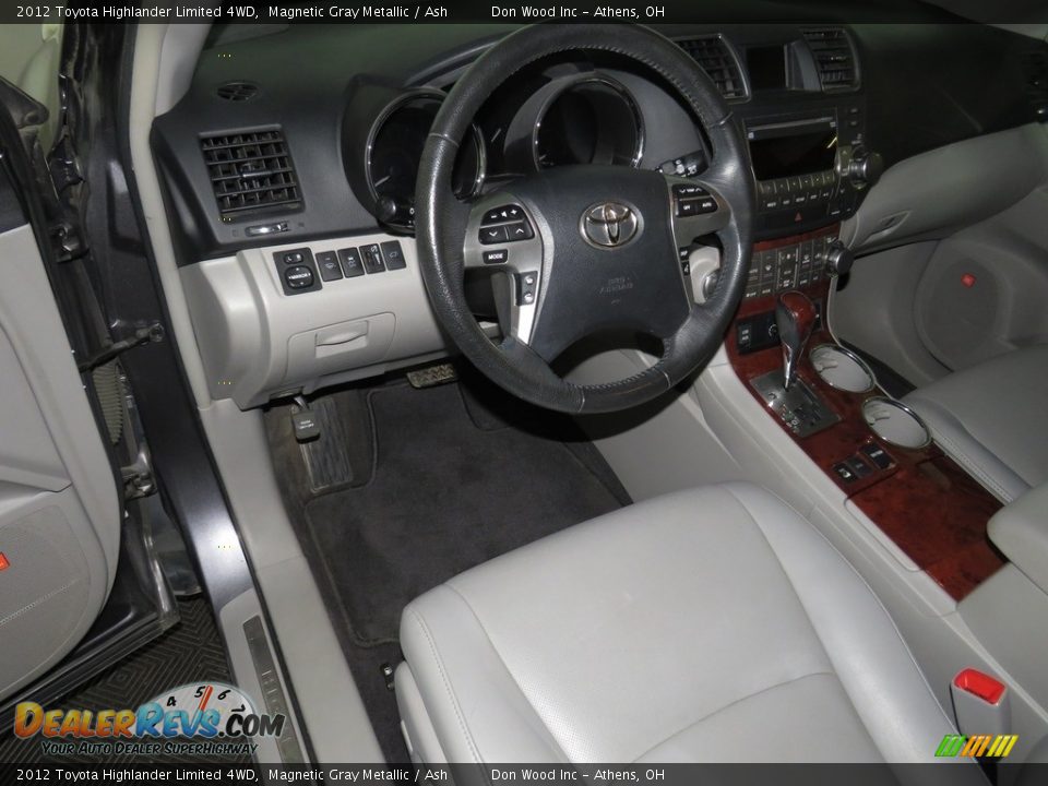 2012 Toyota Highlander Limited 4WD Magnetic Gray Metallic / Ash Photo #20